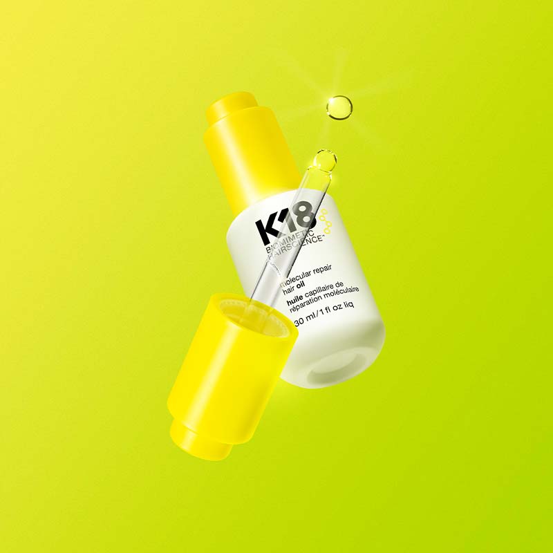 K18 Molecular Repair Hair Oil - Repair Damaged Hair, Strengthen & Hydrate - Perfect for Dry, Frizzy & Color-Treated Hair - Salon Quality Treatment at Home