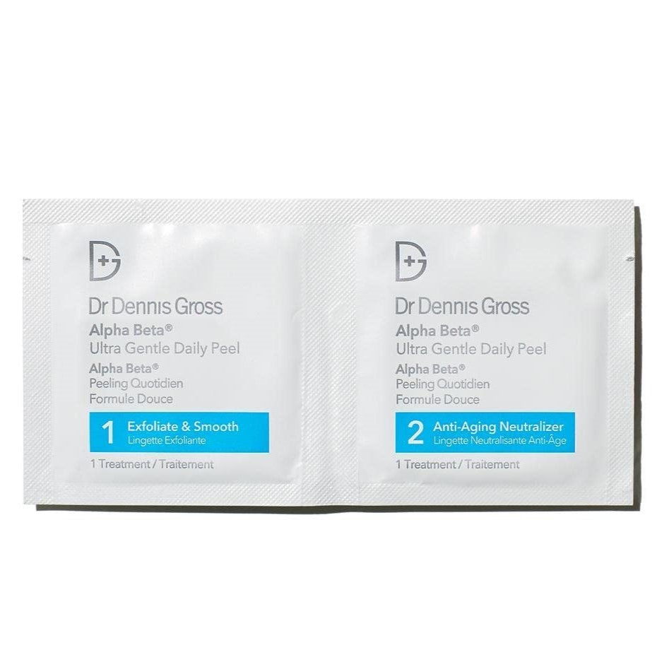 Dr. Dennis Gross Alpha Beta Universal Daily Peel Pads - Gentle Exfoliating Treatment for Smooth, Glowing Skin | At-Home Facial for Anti-Aging & Acne Prone Skin