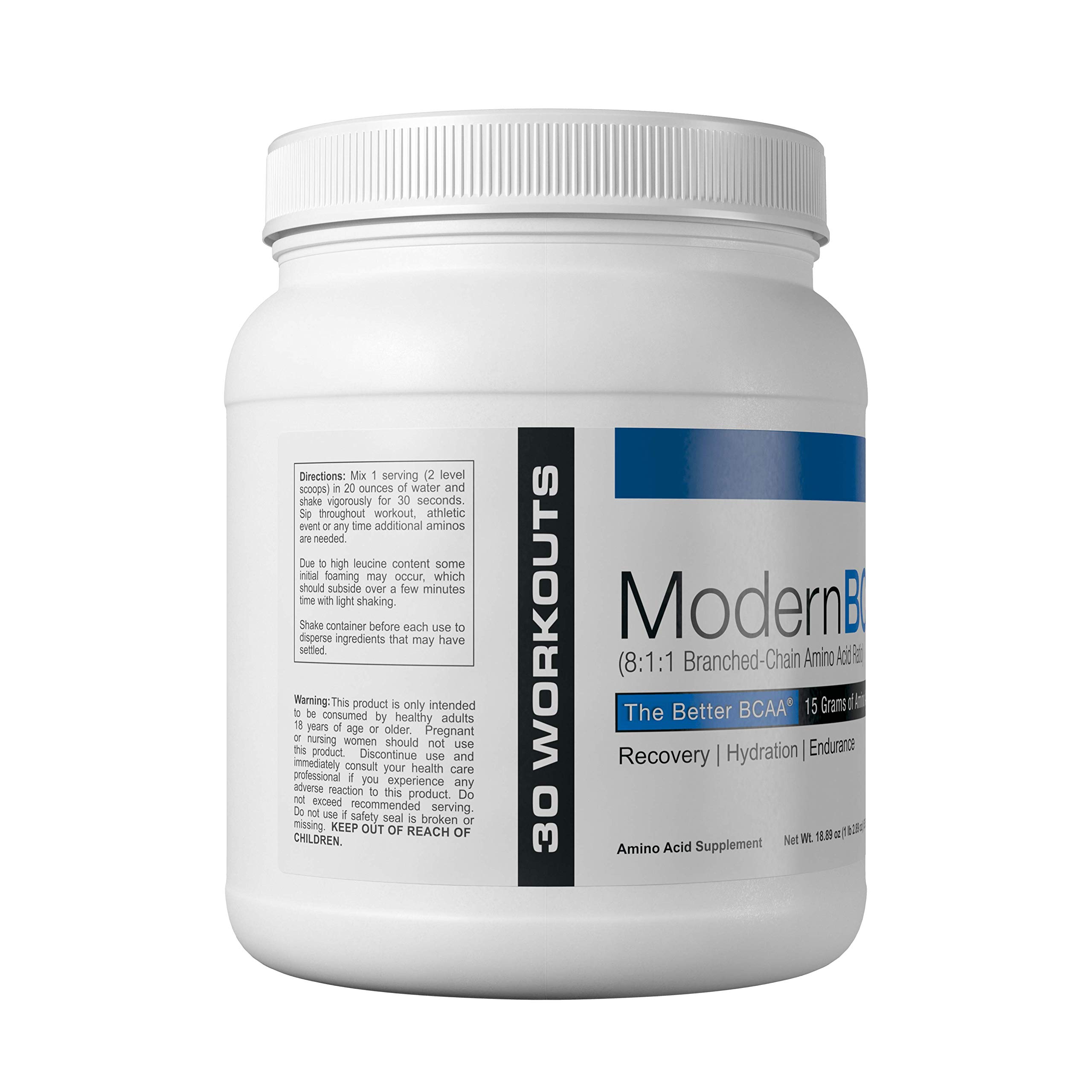 Branched Chain Amino Acid Powder | Sugar-Free Post-Workout Recovery Drink with 15g BCAAs & 8:1:1 Ratio for Men & Women | 30 Servings Grape Flavor | Ideal for Muscle Recovery, Hydration & Fitness Goals