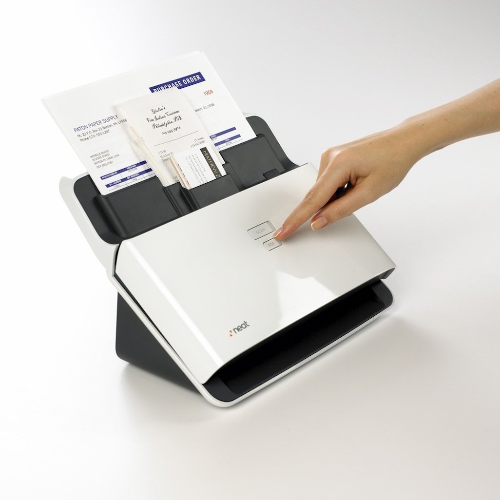 NeatDesk Desktop Scanner & Digital Filing System for PC & Mac | High-Speed Document Scanning, OCR Software | Perfect for Home Office, Small Business & Paperless Organization (Renewed)