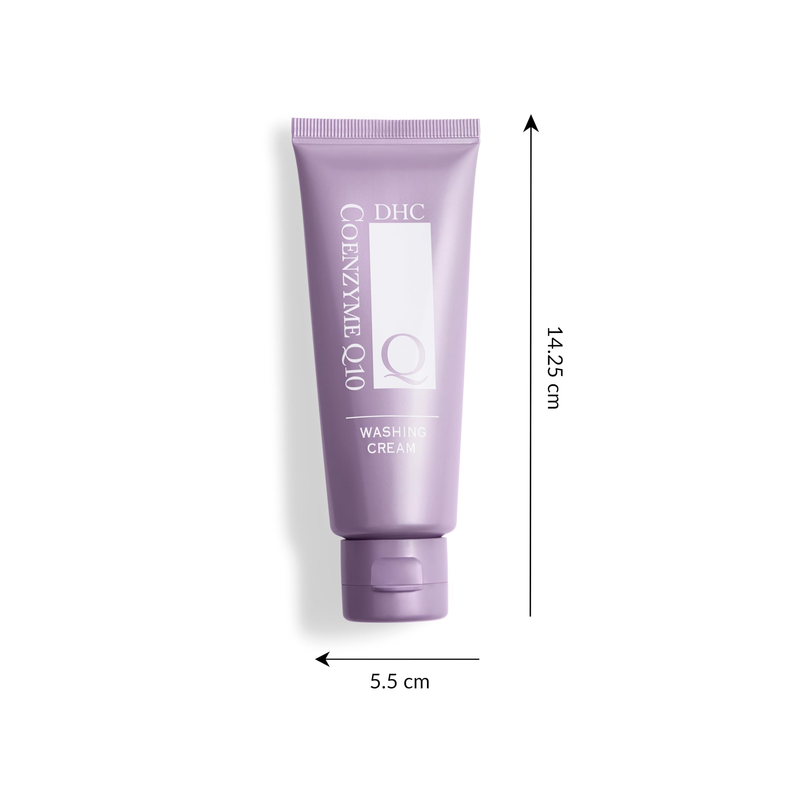 DHC CoQ10 Facial Cleansing Cream 2.8oz - Gentle Deep Cleansing for All Skin Types, Anti-Aging & Moisturizing - Perfect for Daily Skincare Routine & Travel