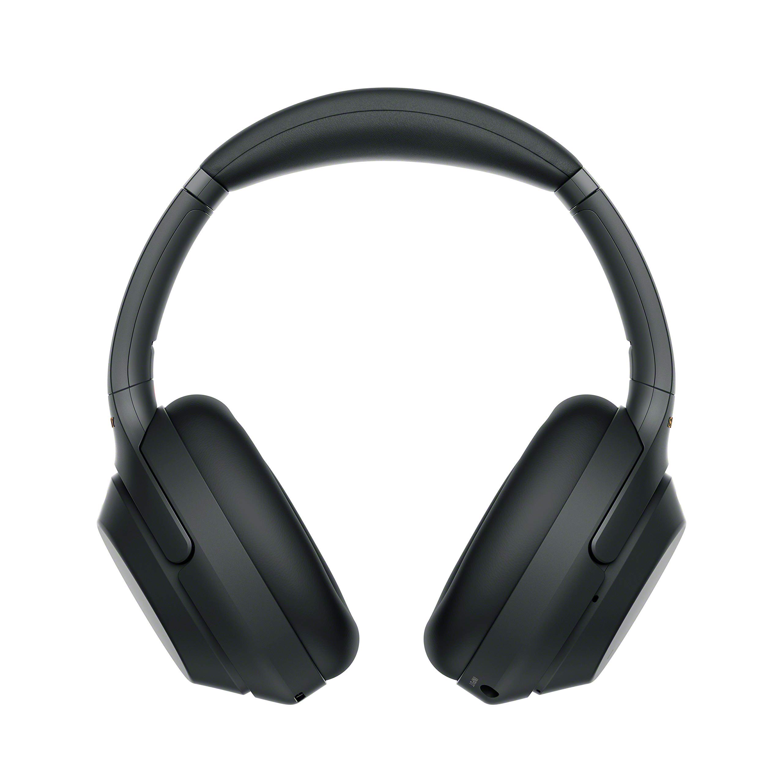 Sony WH-1000XM3 Wireless Bluetooth Noise Cancelling Over-Ear Headphones - Premium Sound, 30-Hour Battery (Renewed, Black) - Perfect for Travel, Work & Music Lovers