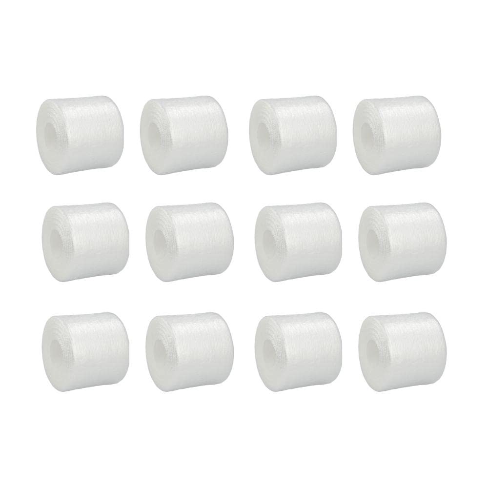 PSBM Coreless Mini Stretch Wrap with Plastic Handle - 12 Pack, 5