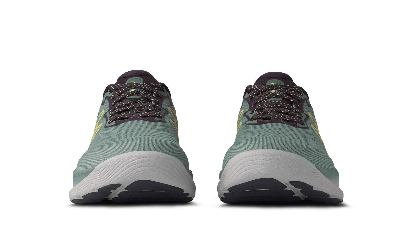 IKONI 3.0 Men's Running Shoes - Green Milieu & Dusty Yellow | Lightweight Athletic Sneakers for Jogging, Gym Workouts & Casual Wear