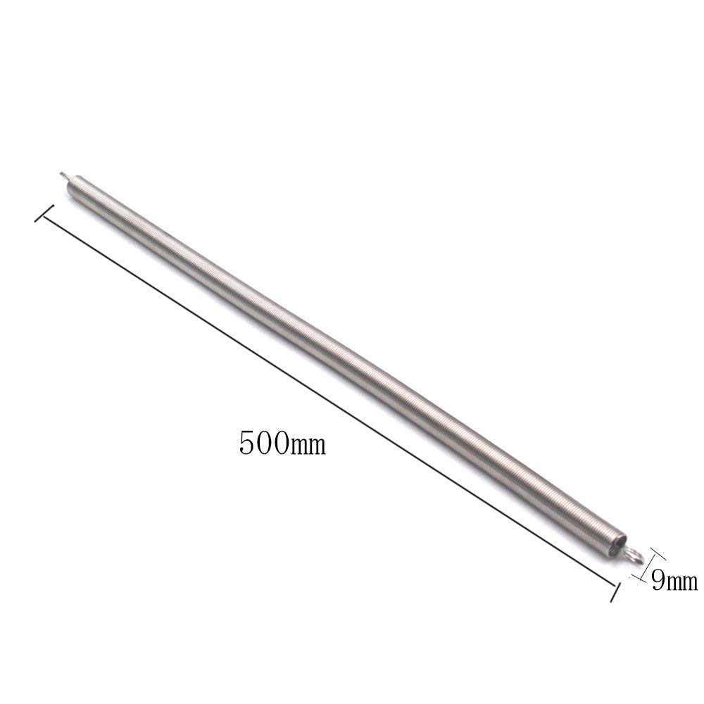 10 Pack Heavy Duty Steel Extension Springs for Screen Doors - 20 Inch Length - Perfect for Home Security and Pet Safety