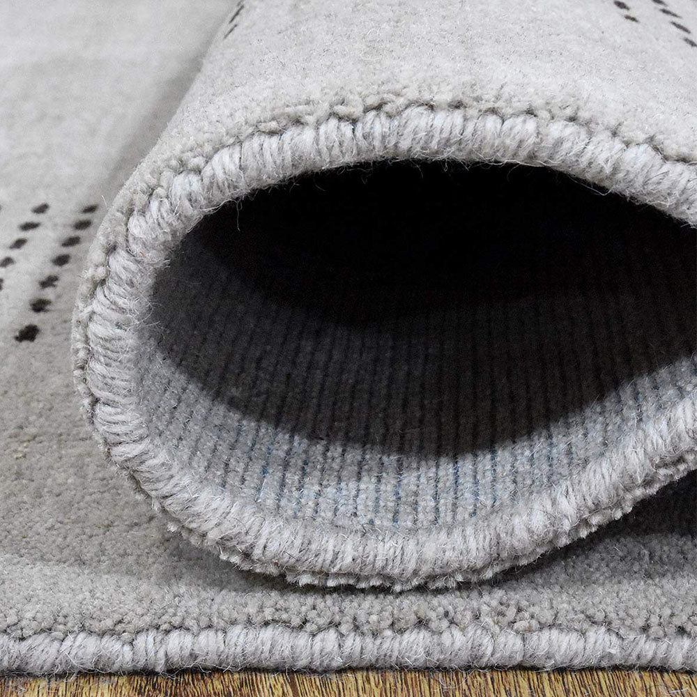Premium Hand-Knotted Wool Rug from Shenzhen - Soft & Durable for Living Room, Bedroom, or Office Decor