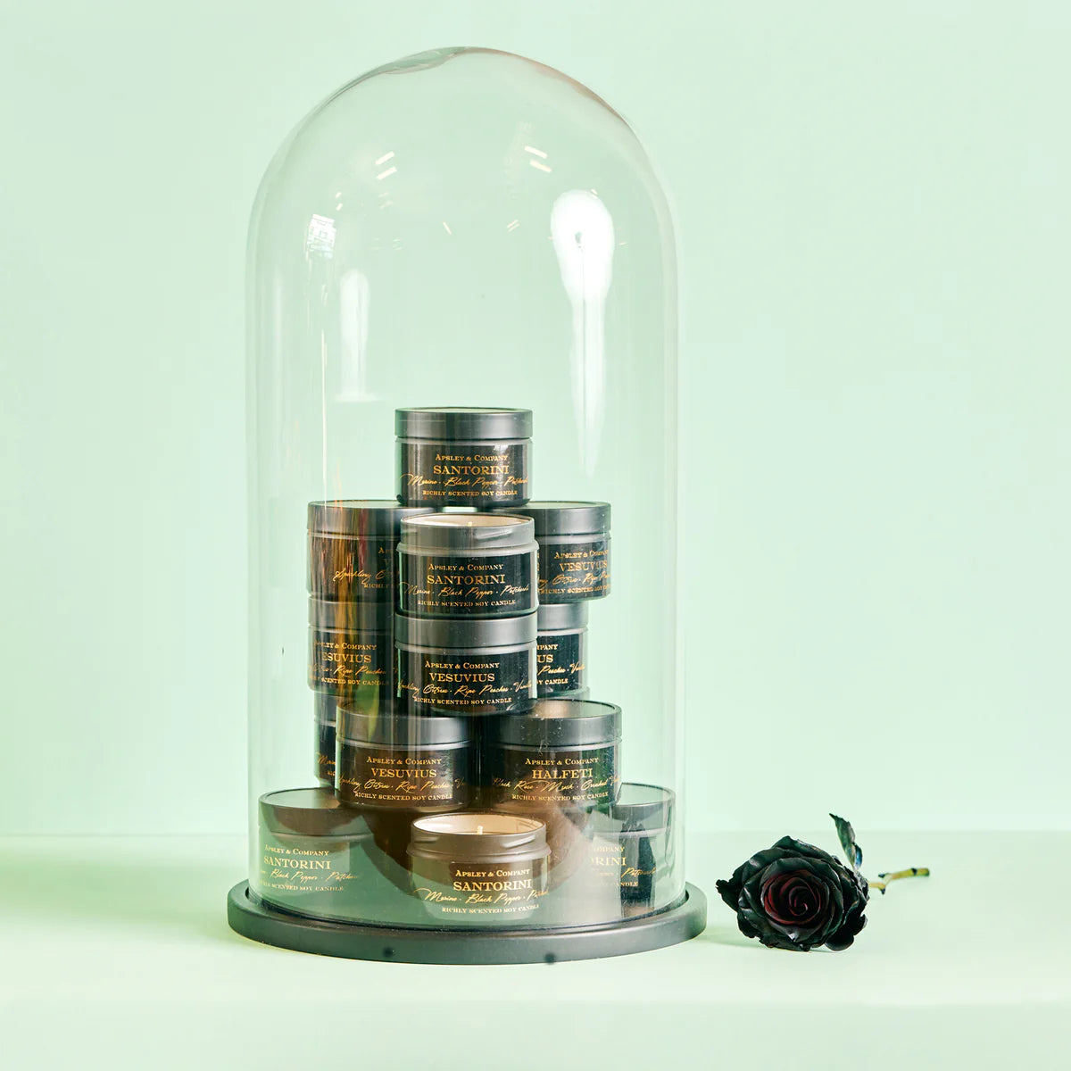 Premium 150g Reykjavik Scented Travel Candle by Apsley & Co. - Perfect for Home Relaxation, Spa Days & Romantic Getaways