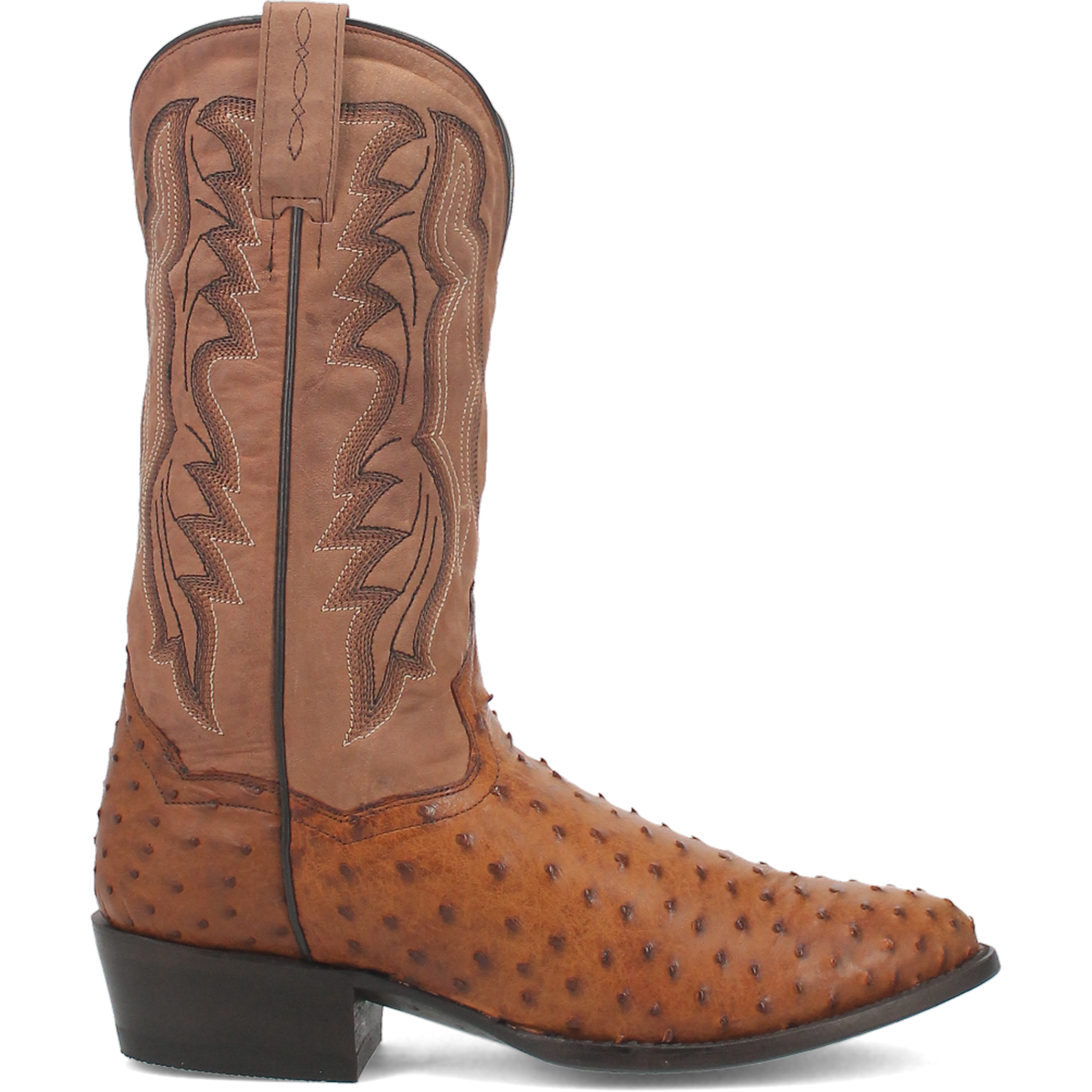 Premium Tempe Full Quill Ostrich Cowboy Boots for Men - Handcrafted Genuine Leather Western Boots for Riding, Rodeo & Country Fashion