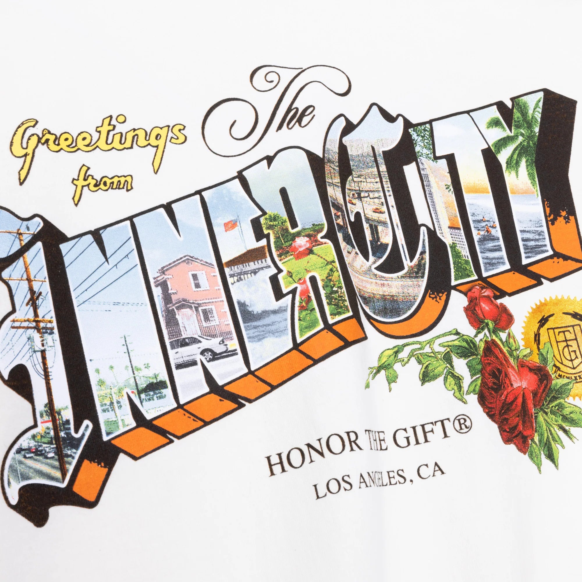 Honor the Gift Greetings 2.0 White T-Shirt - Casual Wear for Everyday Comfort & Street Style