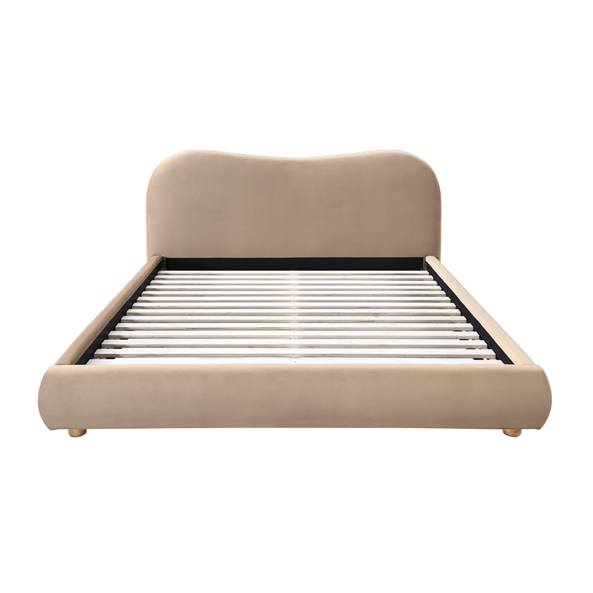 Luxury Cloud Velvet King Size Bed - Ultra Soft & Comfortable Bed for Master Bedroom, Guest Room, or Hotel Suite - Perfect for Relaxation & Deep Sleep