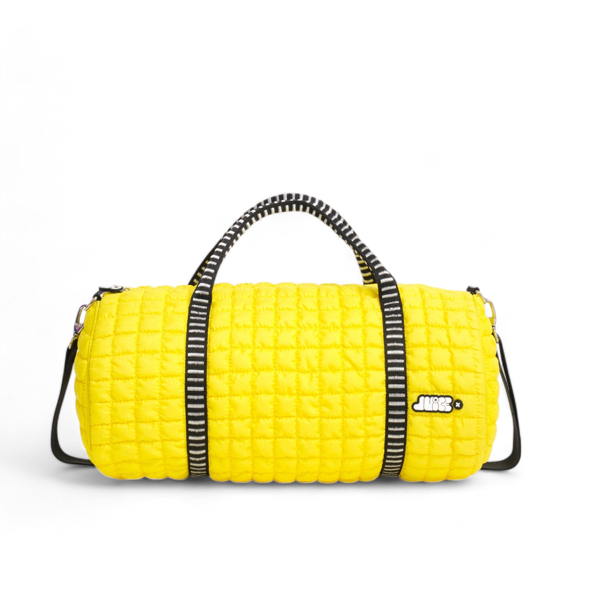SuperNova Yellow Boba Duffle Bag - Trendy Bubble Tea Inspired Tote for Travel, Gym & School | Lightweight & Spacious Carryall for Women & Men
