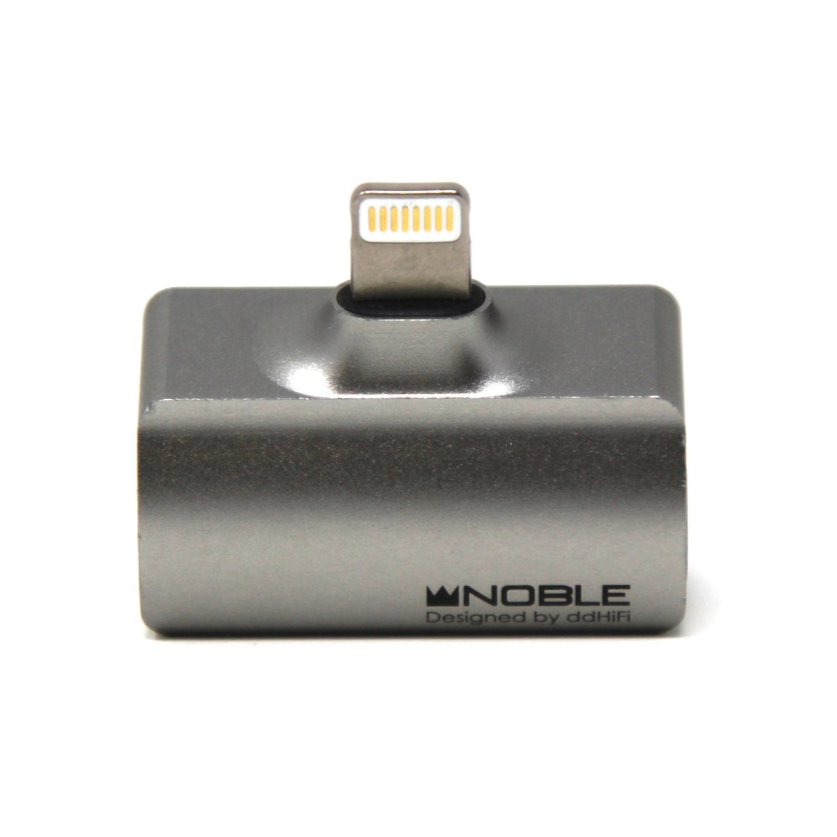 Noble Audio DAC/AMP 4.4mm Female to Lightning Adapter - High-Quality Audio Converter for iPhone & Headphones - Perfect for Music Lovers & Audiophiles