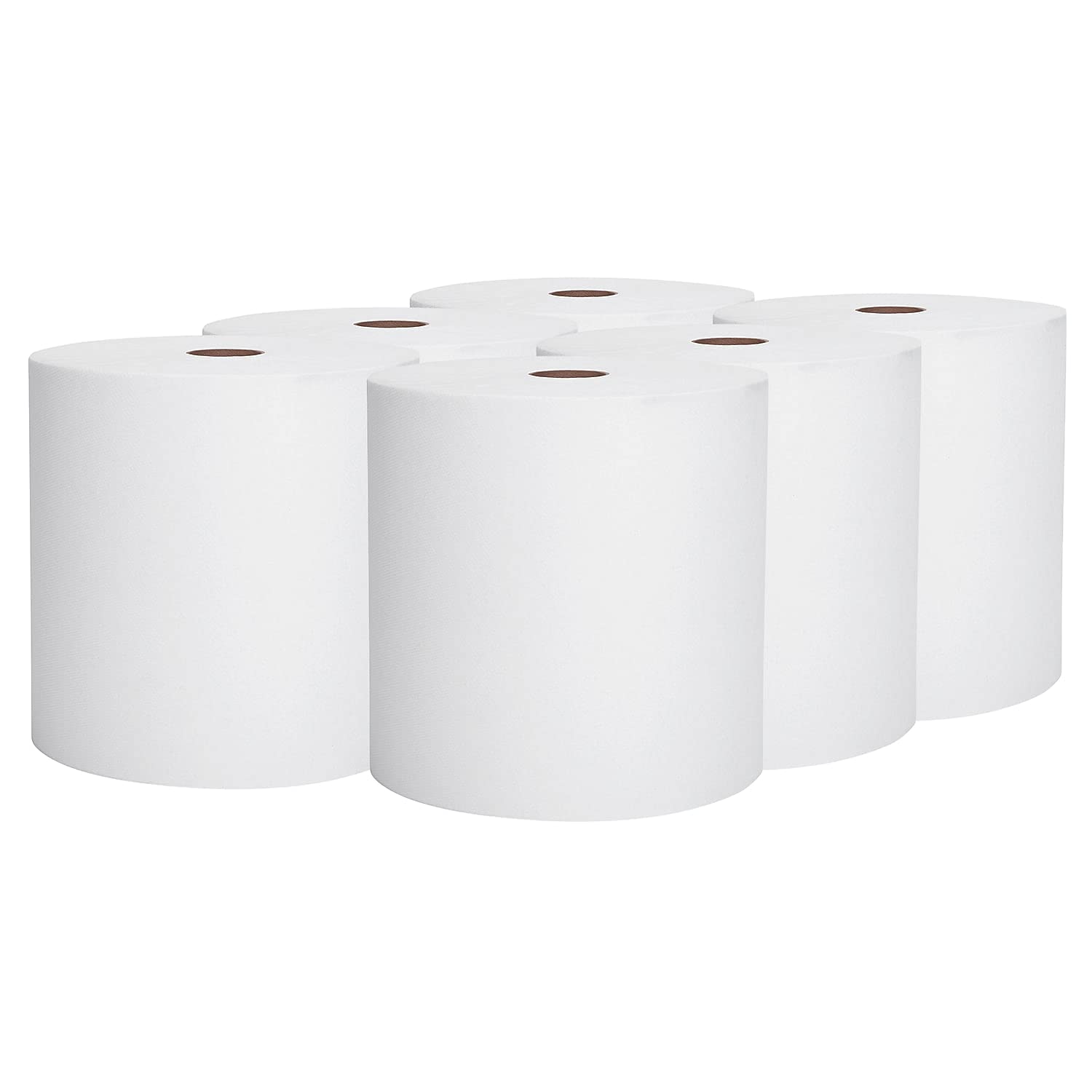 Scott 02000 Hard Roll Paper Towels, 8-Inch x 950-Ft, 6-Pack, White - Heavy-Duty Commercial & Home Cleaning, Kitchen, Office, Restaurant Use