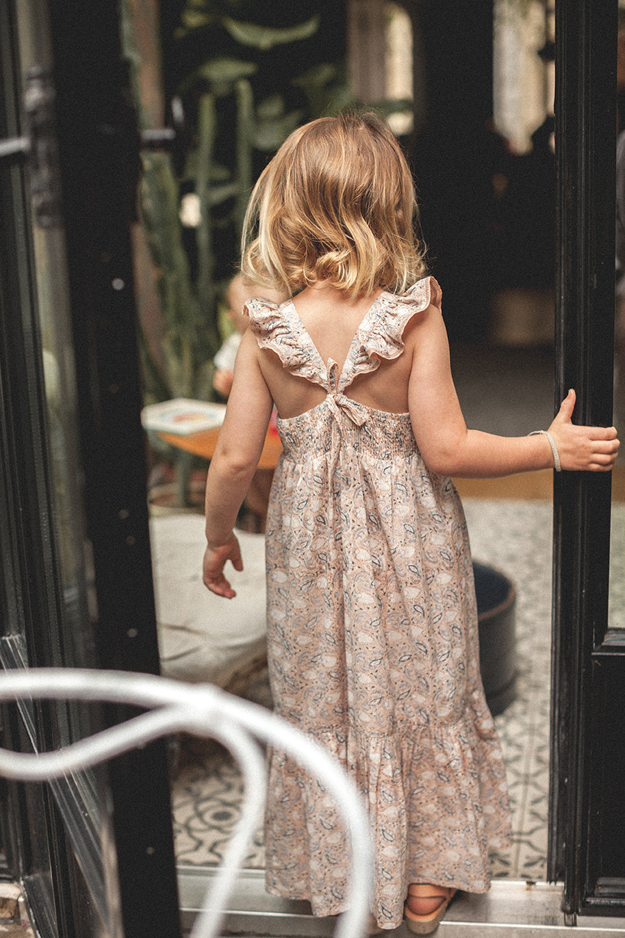 Louis Louise Merveilleuse Pink Cashmere Dress for Girls - Soft & Comfortable Winter Wear for Parties & Special Occasions