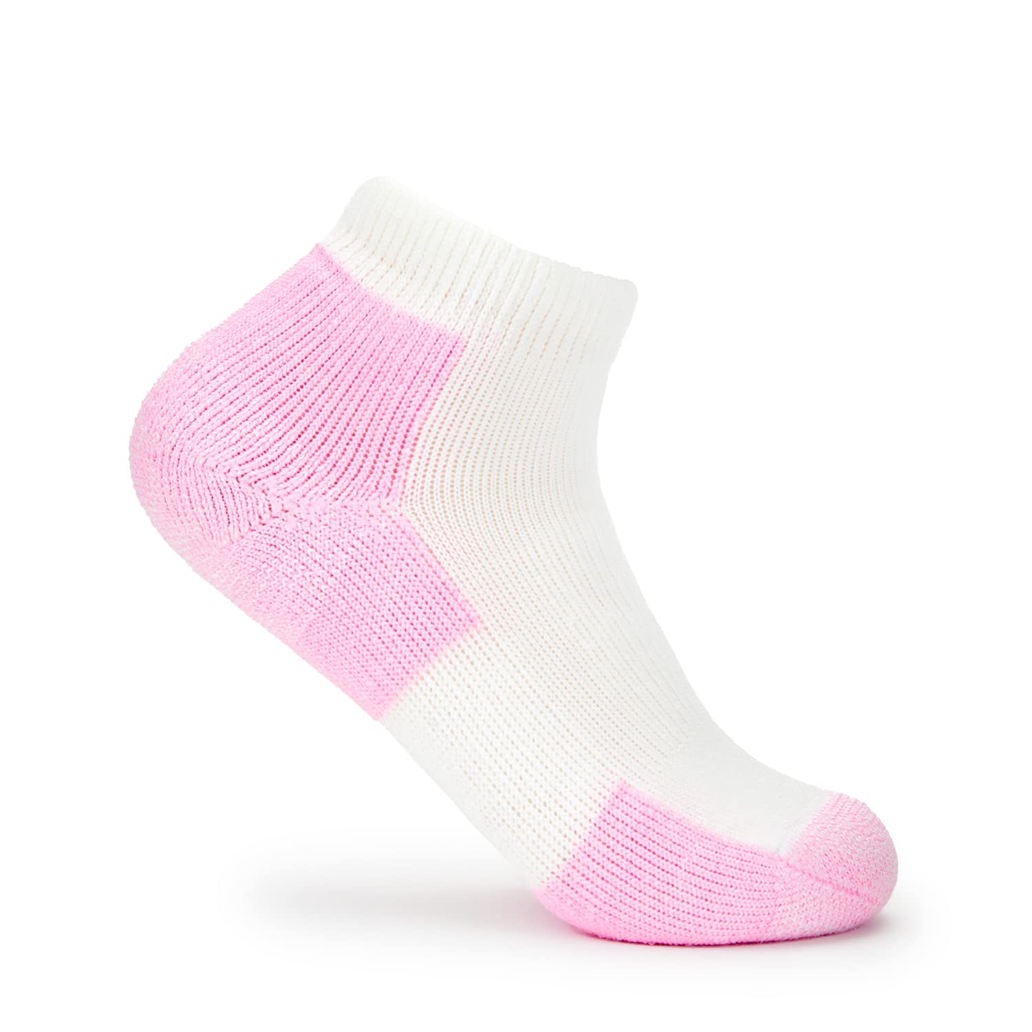 Thorlos Women's Max Cushion Distance Walking Ankle Socks - Breathable & Supportive for Hiking, Running & Everyday Wear