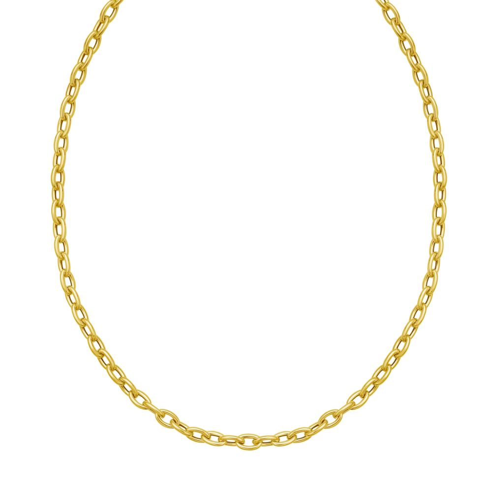 14K Gold Charm Lock Rolo Chain Bracelet for Women - Elegant Jewelry Gift for Birthday, Anniversary & Special Occasions