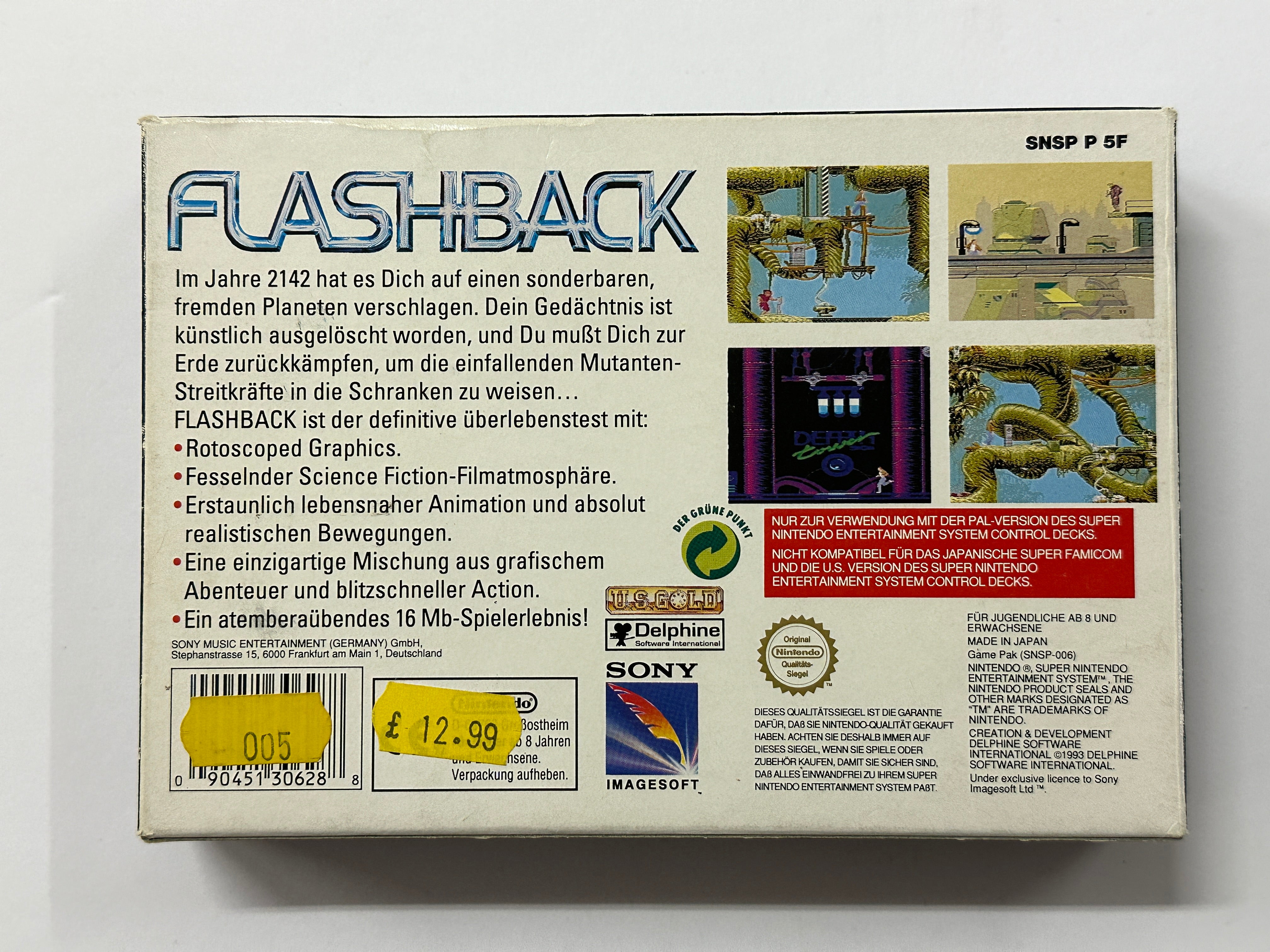 Flashback Complete In Box - Retro Gaming Console with Classic Games - Perfect for Nostalgic Gamers and Collectors | Ideal for Home Entertainment and Gift Giving