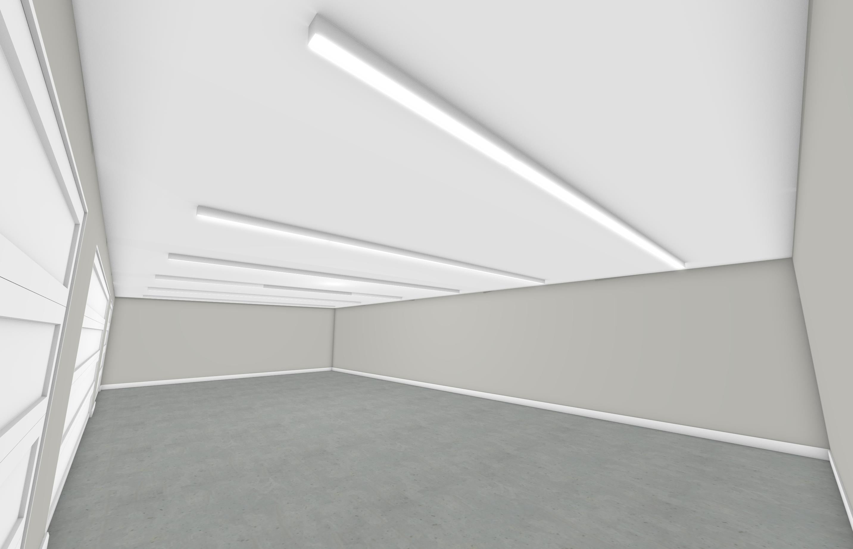 Ultimate 4 Car Garage LED Lighting Kit - Bright Energy-Efficient Shop Lights for Auto Repair, Workshop & Home Garage Use
