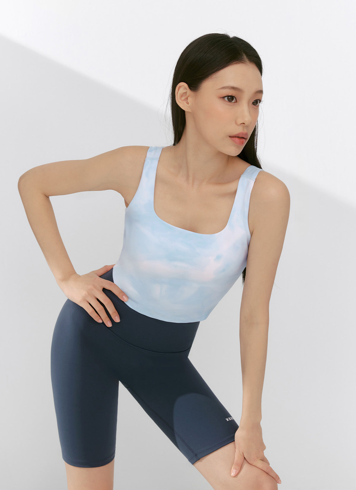 Trendy Tie Dye Square Crop Top for Women - Soft Comfort Fit Summer T-Shirt - Perfect for Beach, Music Festivals & Casual Outings