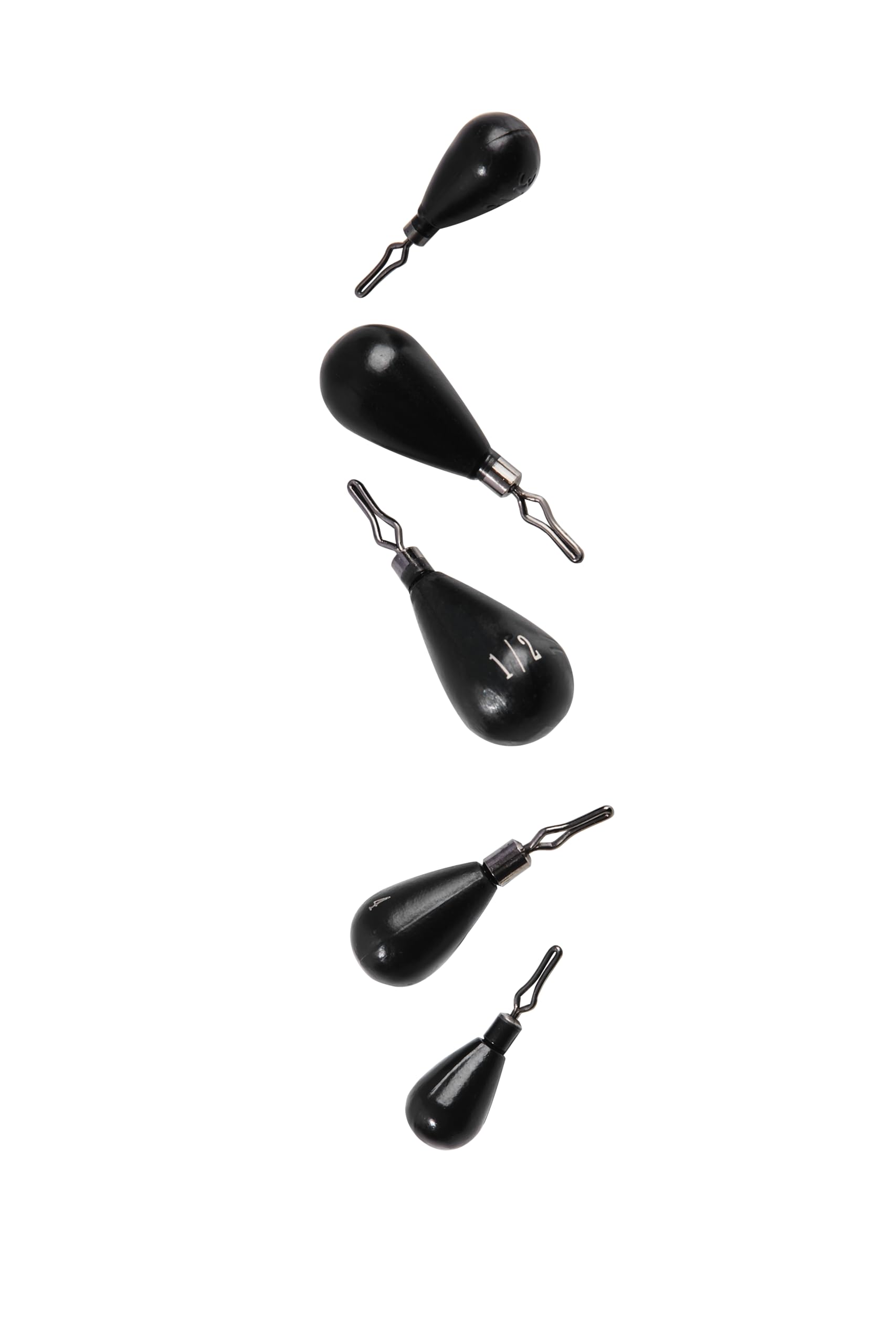 Premium 10-Pack Tungsten Drop Shot Weights Kit - High Density Fishing Sinkers for Drop Shot Rigs - Perfect for Bass, Walleye and Panfish Fishing in Freshwater Lakes and Rivers
