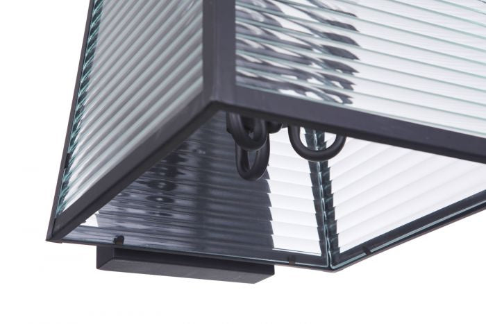 Armstrong Three Light Outdoor Wall Mount in Midnight Black - Durable Exterior Sconce for Porch, Patio, and Garden Lighting