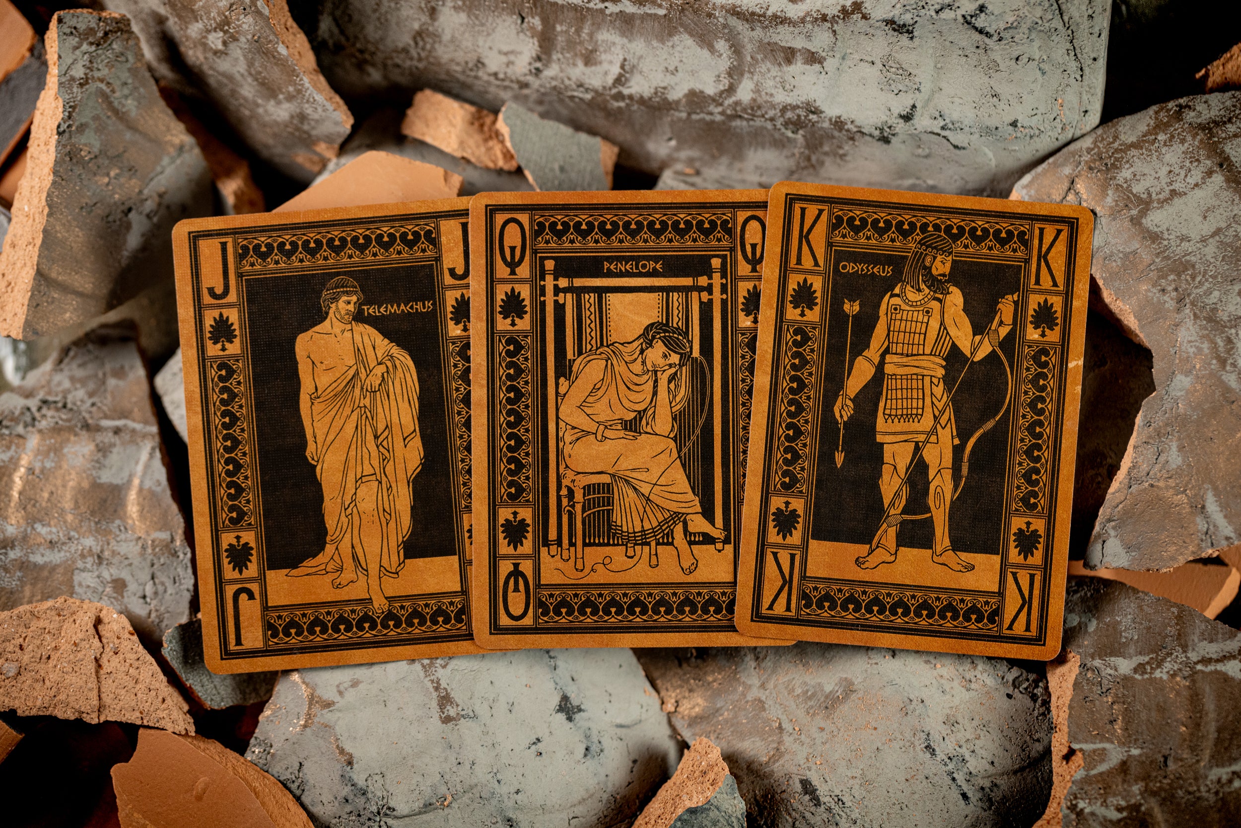 Premium Luxury Playing Cards - The Odyssey Standard Edition | Elegant Design for Poker, Magic Tricks & Collectibles | Perfect Gift for Card Game Enthusiasts