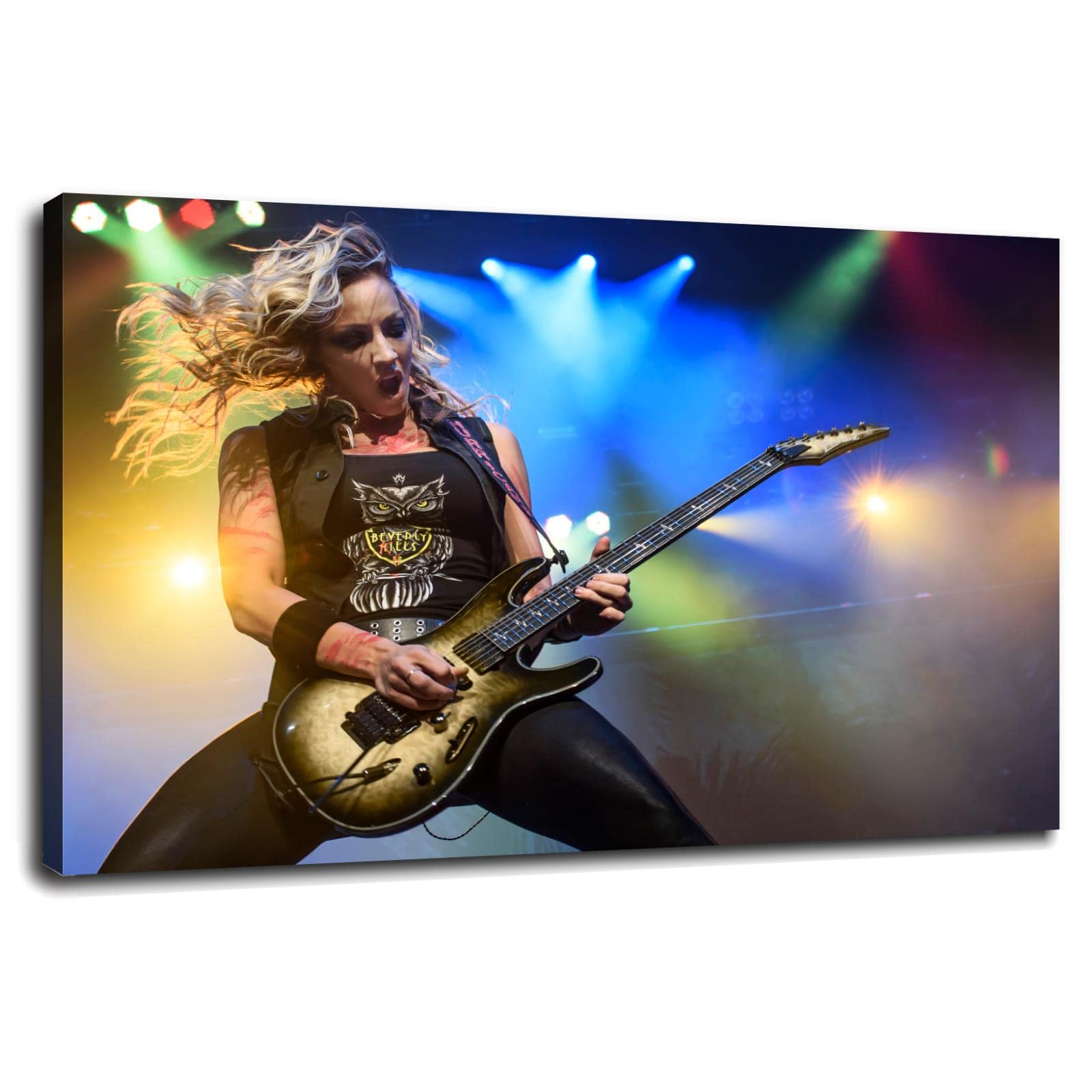 Nita Strauss Hard Rock Wall Art Canvas Print - 30