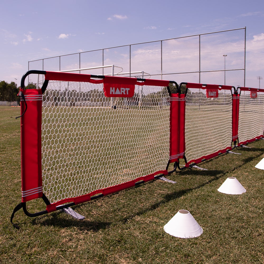 HART Barrier Net Set of 4 - Heavy Duty Safety Nets for Construction Sites, Warehouses & Industrial Use - Perfect for Fall Protection & Debris Containment