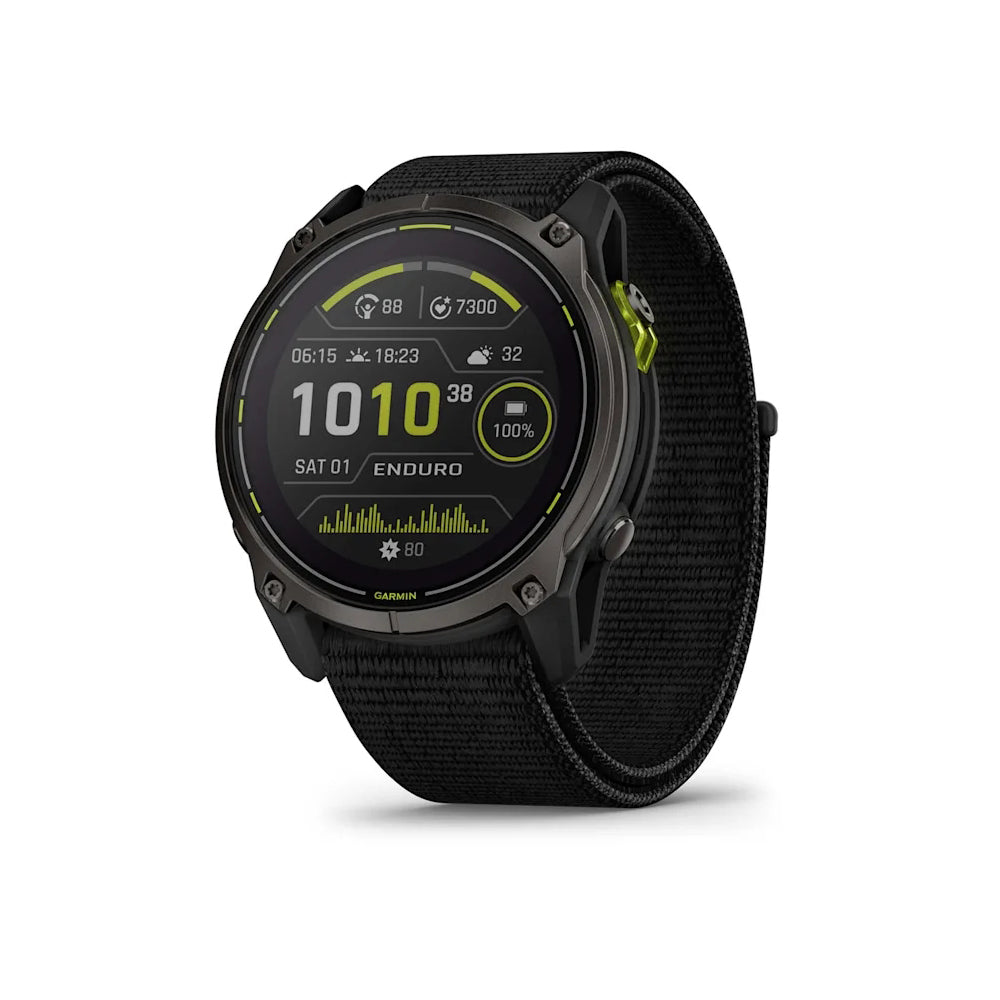 Garmin Enduro 3 GPS Smartwatch - Ultra Performance with 320 Hour Battery Life | Perfect for Ultra Marathons, Hiking & Outdoor Adventures