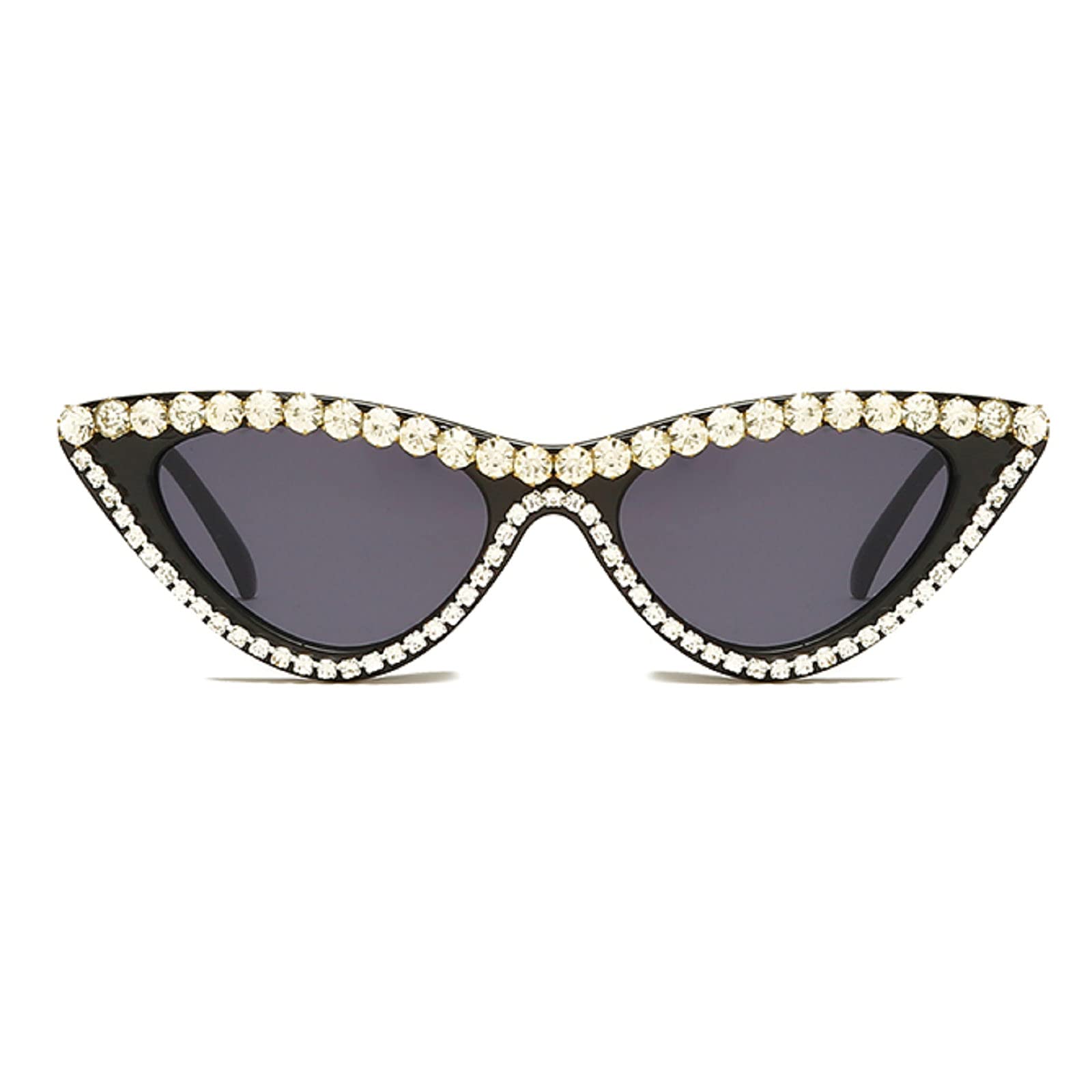 Stylish Oversized Polarized Reading Sunglasses for Women - Bling Rhinestone Cat Eye Readers - Perfect for Outdoor Reading, Driving & Fashion Accessories