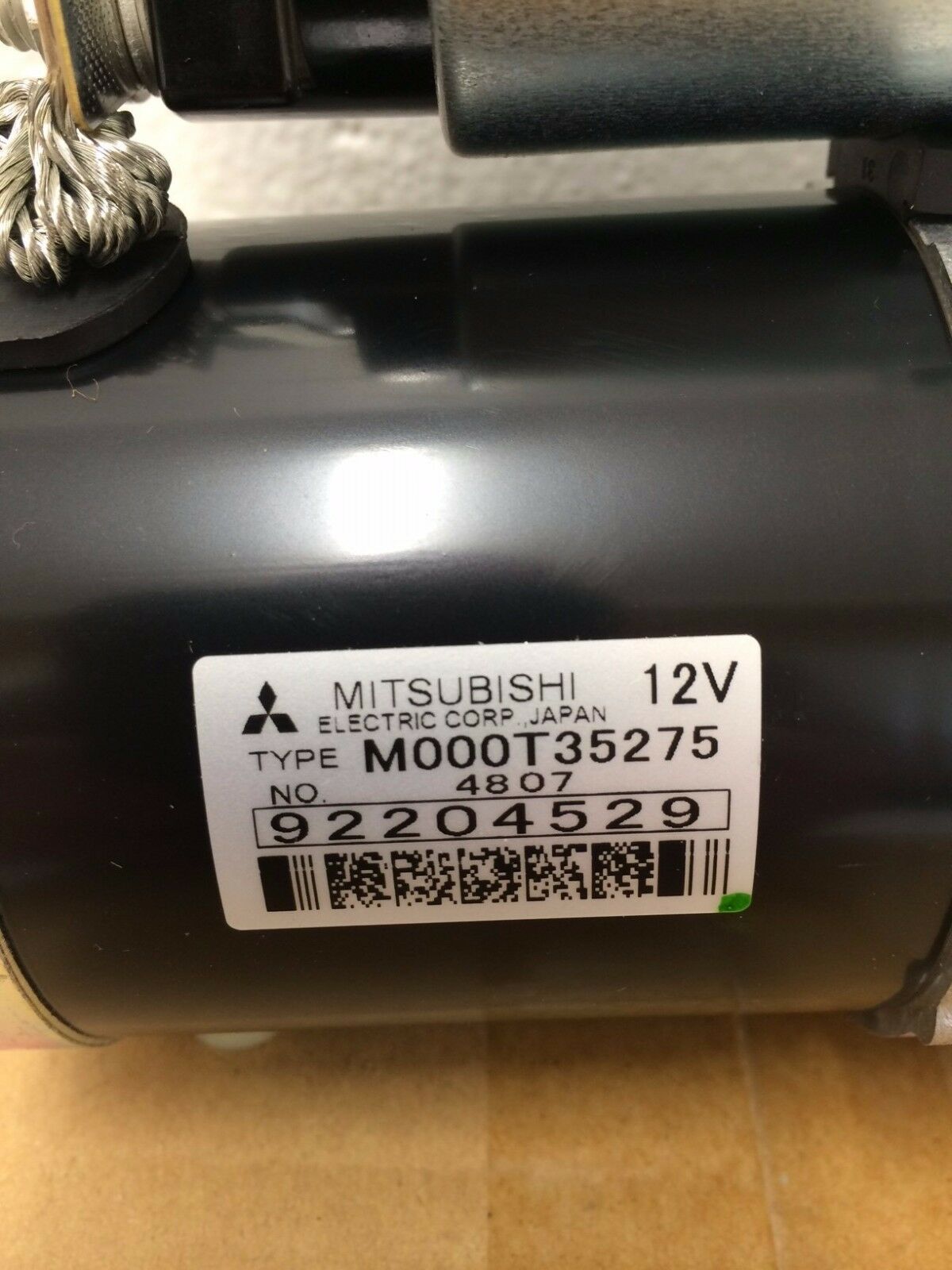Holden Commodore Starter Motor VE WM Compatible with All V6 Engines 2001-2009 - Part Number 92204529 - Perfect for Engine Repairs & Auto Maintenance