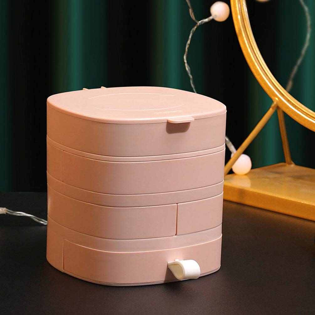 Cabilock Jewelry Organizer Box - Earring & Ring Storage Case for Travel