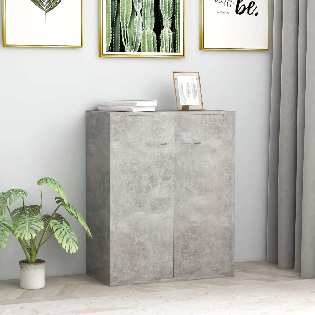 Freestanding Sideboard Storage Cabinet with 2 Doors - Entryway Console Table for Kitchen, Dining Room, Living Room & Bedroom - Perfect for Home Organization & Stylish Storage Solutions