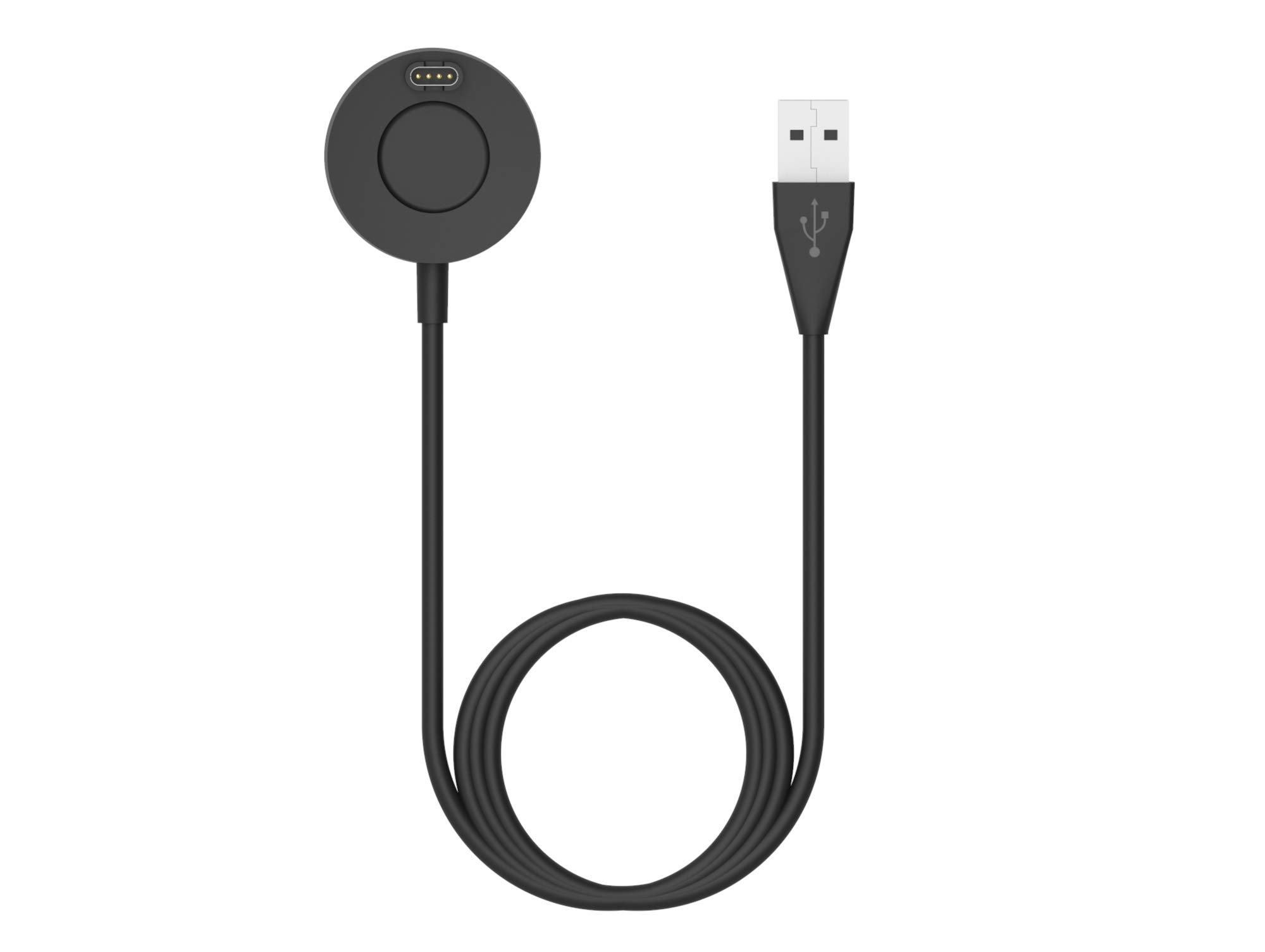 Garmin Bounce Charger Station - 3.3ft USB Safety Charging Cable & Dock Stand for Garmin Bounce Watch - Portable Replacement Charger (Black) | Perfect for Travel, Home & Office Use