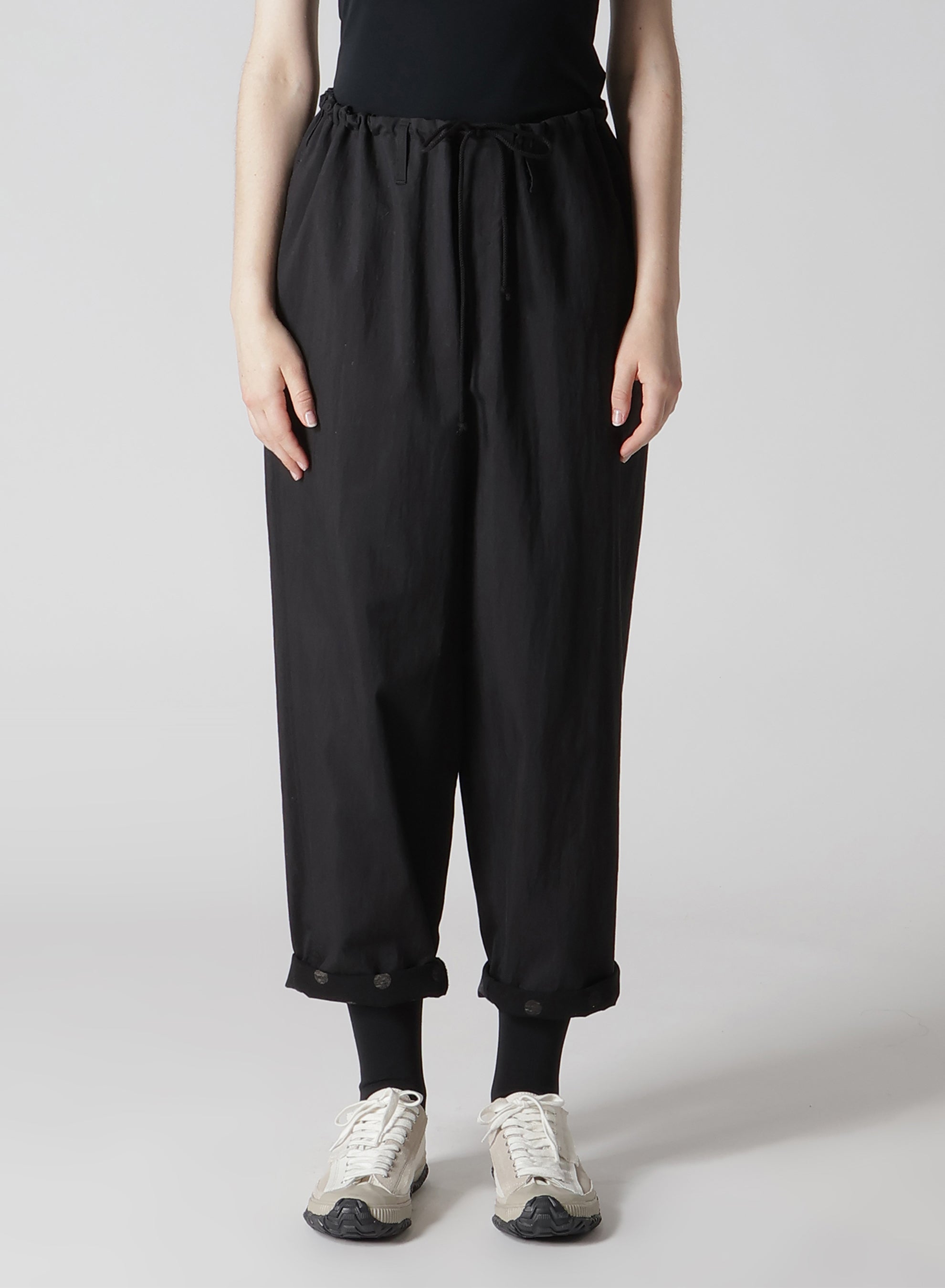 C/NY Gabardine High-Waisted Stitched Pants for Women - Stylish & Comfortable Office Wear, Business Casual & Travel Outfits