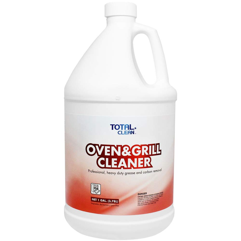 TC-OC500 1 Gallon Oven & Grill Cleaner - 4 Pack | Heavy-Duty Degreaser for Stovetops, Racks & Baking Trays | Professional Kitchen & BBQ Cleaning Solution