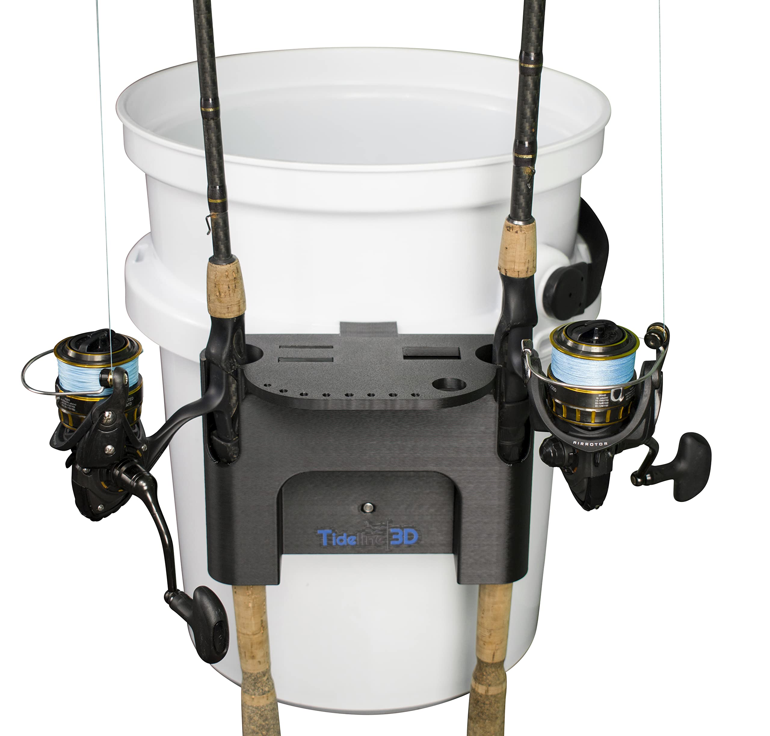 YETI LoadOut Bucket Fishing Rod Holder - Heavy Duty Rod Organizer for Kayak, Boat & Beach Fishing Accessories | Perfect for Anglers & Outdoor Enthusiasts