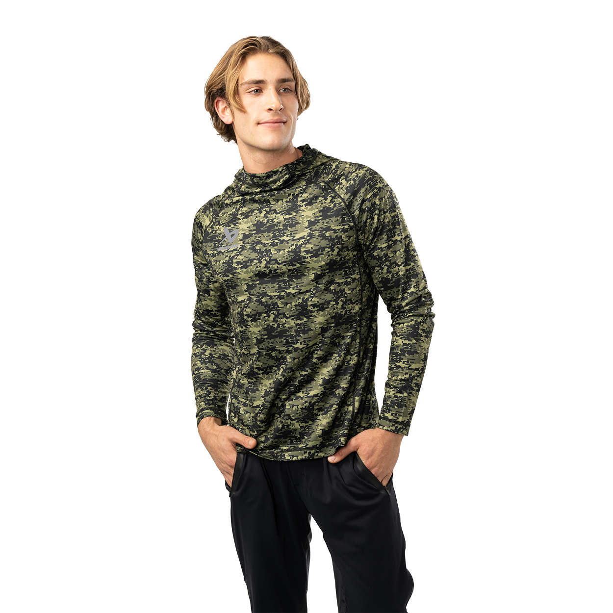 Bauer FLC Warmth Long Sleeve Tech Tee for Hockey Players - Moisture-Wicking Performance Shirt for Cold Weather Training & Games