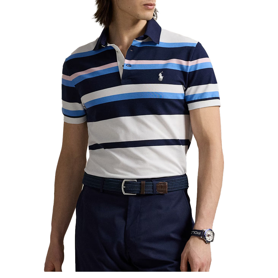 Tailored Fit Performance Polo Shirt for Men - Moisture Wicking & Breathable Golf & Casual Wear
