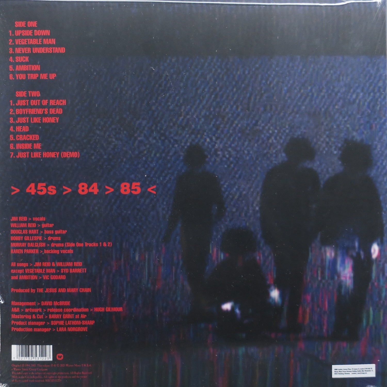 Jesus and Mary Chain 'Early Years 1984-1985' RSD Exclusive Red/Black Splatter Vinyl LP - Limited Edition Record Store Day Collector's Item for Music Enthusiasts & Vinyl Collectors
