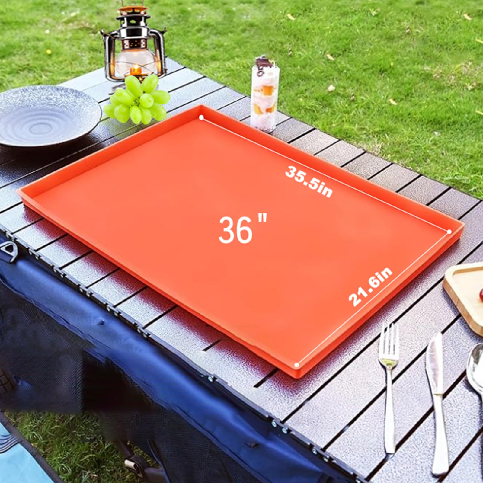 Heavy Duty Food Grade Silicone Griddle Cover for Blackstone 36 Inch - Protective Grill Mat to Keep Cooking Surface Clean, Prevent Rust, Dust & Rodents - Ideal for Outdoor Camping, Backyard BBQs & Tailgating