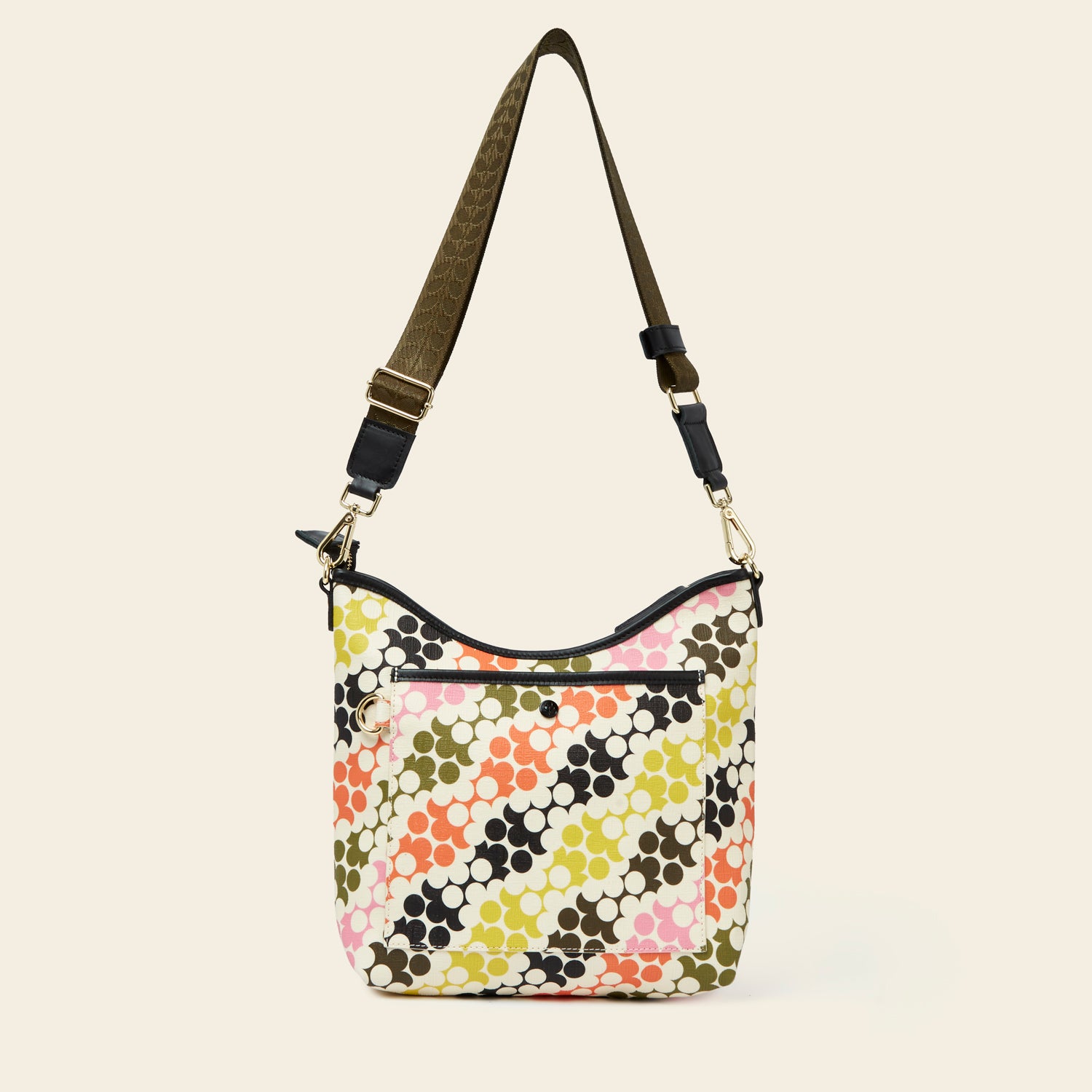 Stylish Crossbody Bag with Puzzle Flower Design - Perfect for Travel, Shopping & Everyday Use