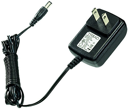 WSU090-0800 AC/DC Power Adapter 7.2W 800mA 9V Single Output (6-Pack) - Ideal for Routers, LED Strips & Small Electronics