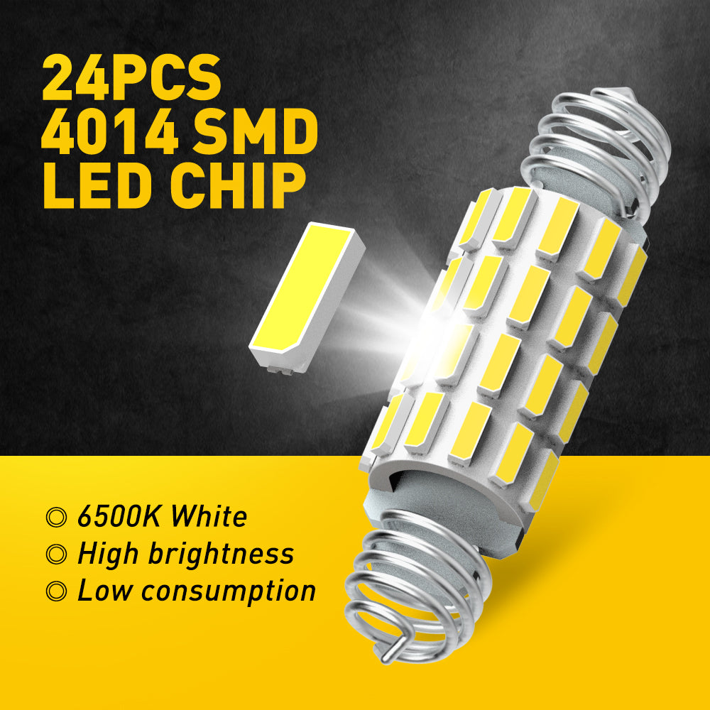 AUXITO 578 LED Festoon Bulb - 211-2 & 212-2 Replacement - Bright Interior Lights for Car Dome, Trunk, and Map Lights - Energy Efficient & Long Lasting
