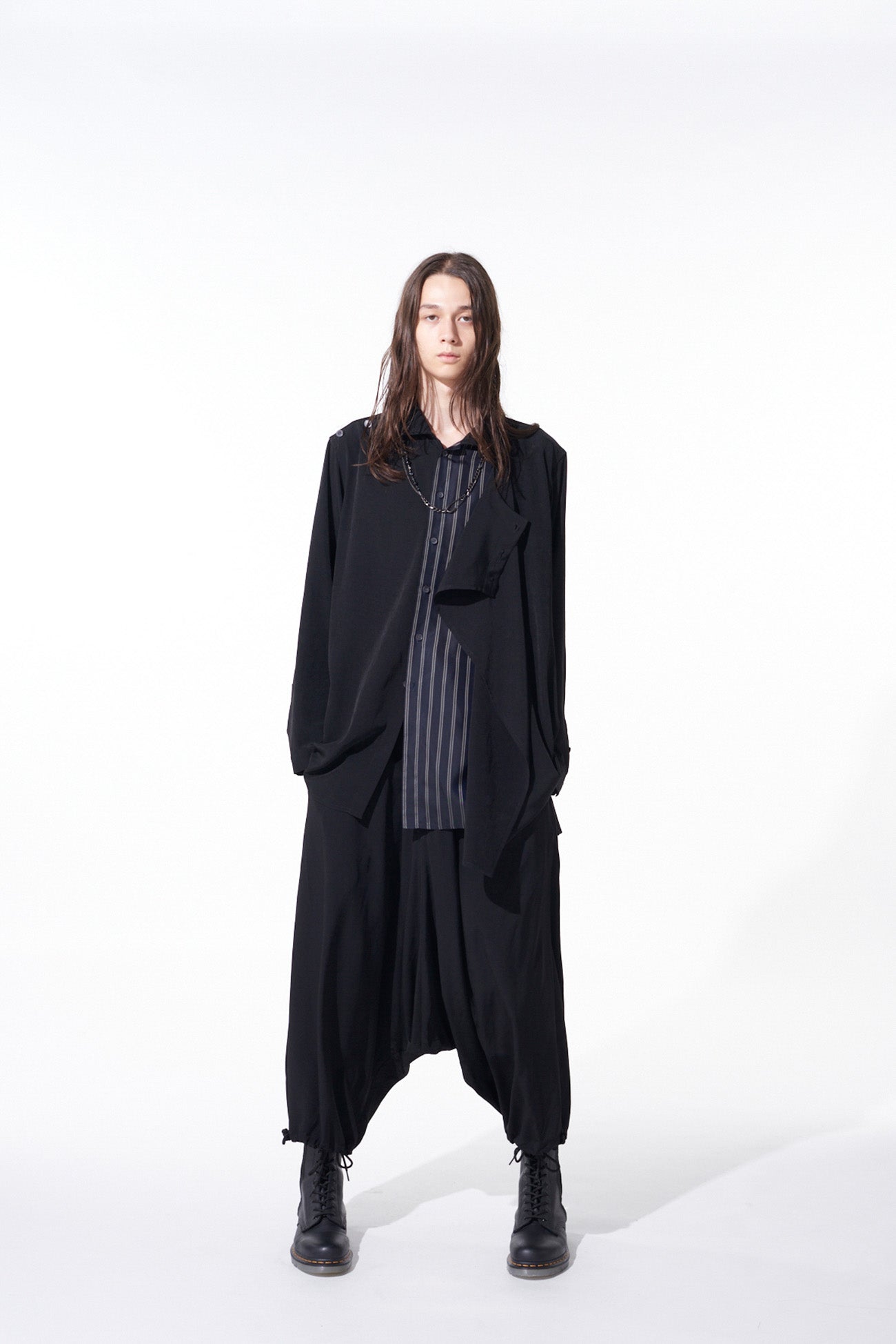 CREPE de CHINE BALLOON SAROUEL PANTS - Women's Flowy Wide Leg Lounge Pants for Yoga, Meditation & Boho Fashion