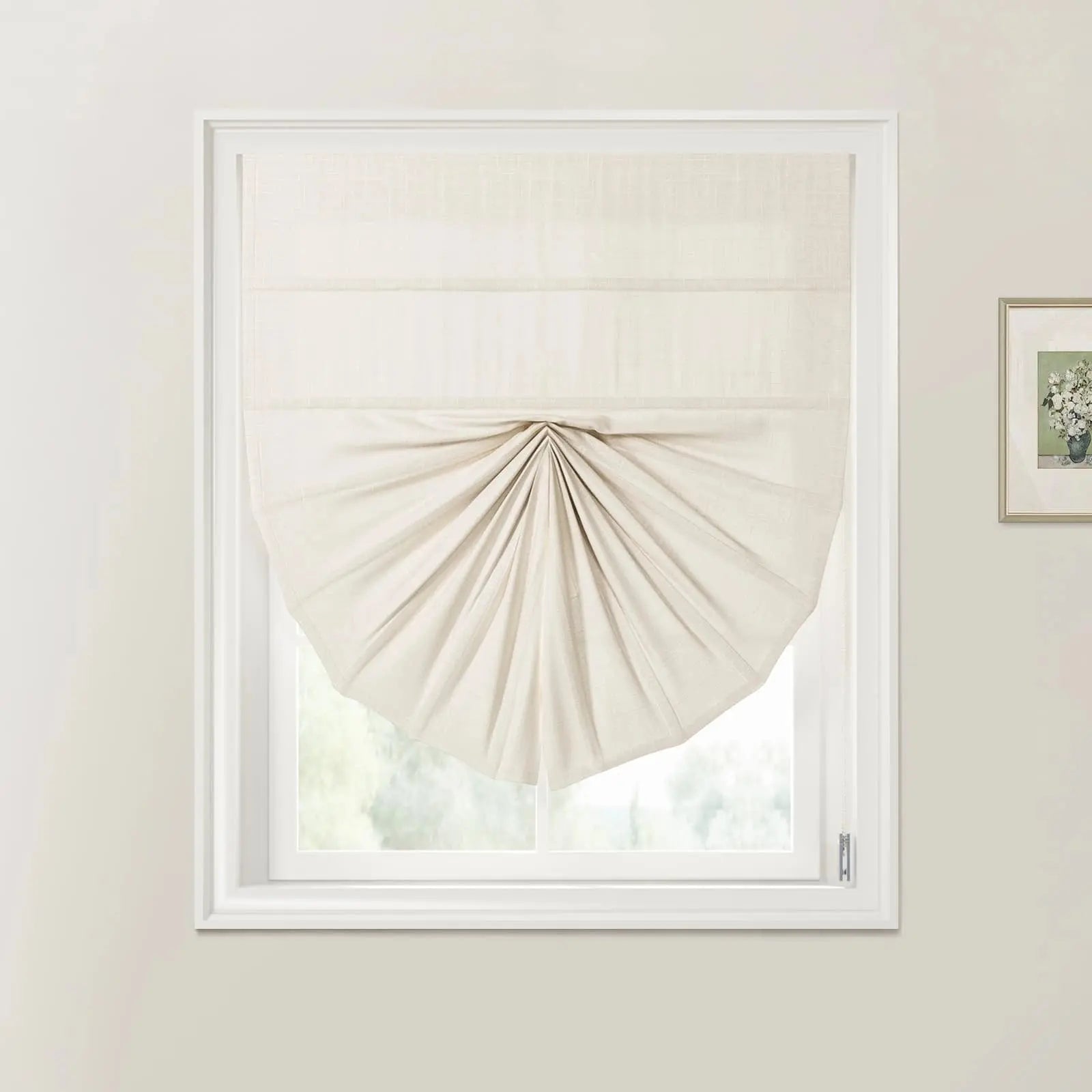 Custom Roman Shades with Cord Lift - Blackout Window Blinds for Bedroom & Living Room - Elegant Home Decor & Light Control Solution