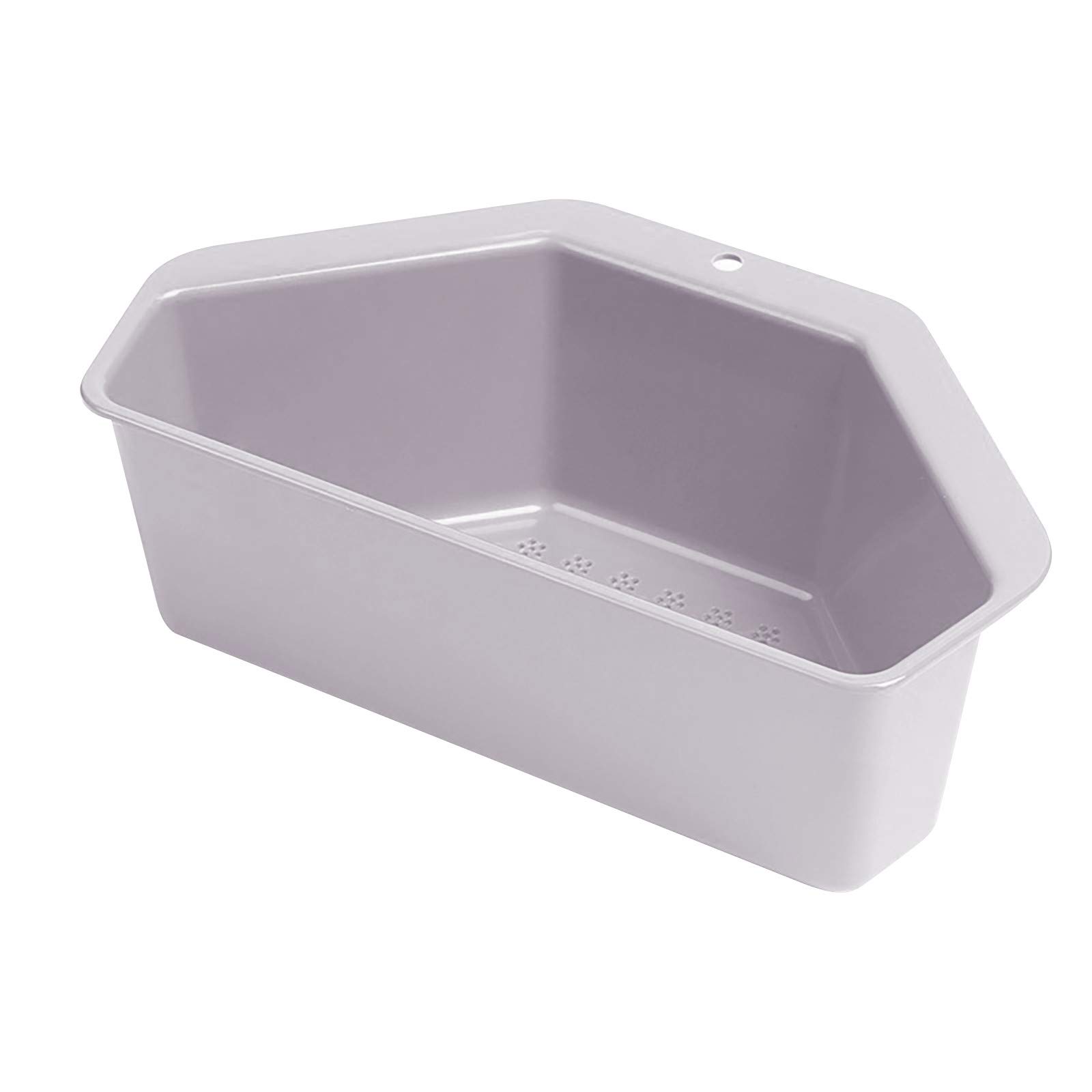 YIISU Triangle Sink Basket - Kitchen Drain Shelf for Fruits & Veggies