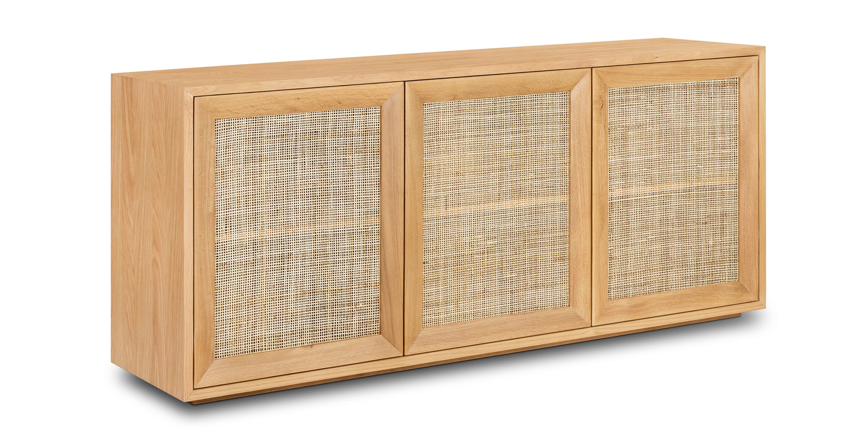 Tate 76 Sideboard - Modern Buffet Cabinet with 3 Drawers & 2 Doors for Dining Room Storage | Perfect for Home Decor, Living Room & Entryway Organization