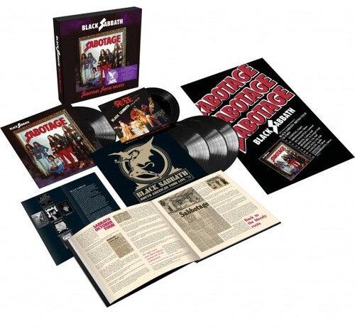 Black Sabbath Sabotage Super Deluxe Edition 4LP Vinyl + 7 Bonus Tracks - Limited Collector's Box Set for Music Enthusiasts & Vinyl Collectors (Perfect for Home Listening, Gifts & Music Collections)