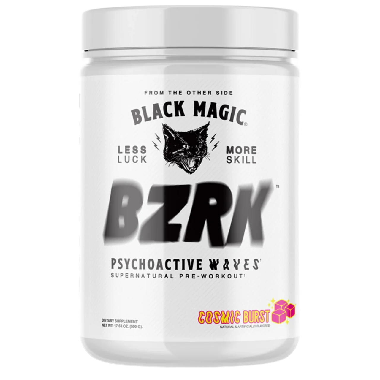 Black Magic BZRK Pre Workout Supplement - 25 Servings for Energy & Focus - Boost Performance for Gym, Running & Intense Training